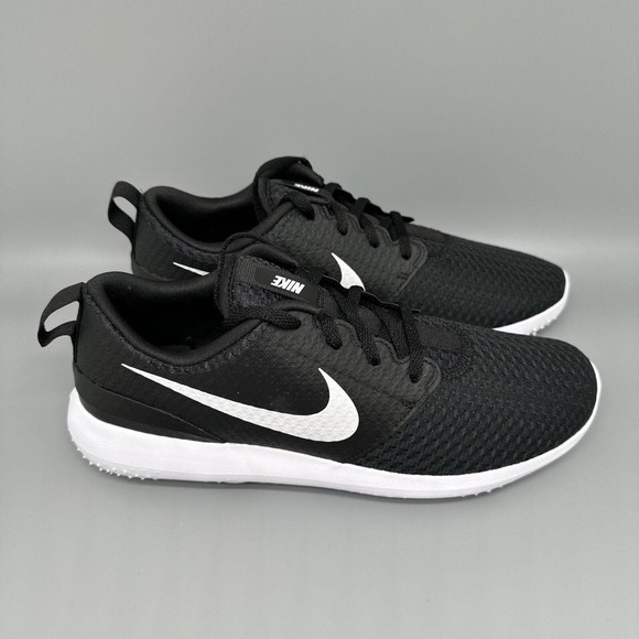 Nike Roshe G Black White‎ Golf Shoes CD6065 001 Men's Sz 8.5 / Women's Sz 10 - Picture 9 of 13